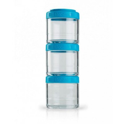 Контейнер спортивний BlenderBottle GoStak 3 Pak Aqua, Original - 145326