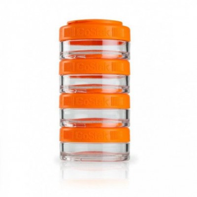 Контейнер спортивний BlenderBottle GoStak 4*40ml Orange, ORIGINAL R145189