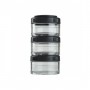 Контейнер спортивний BlenderBottle GoStak 3х60 Black, ORIGINAL R145335