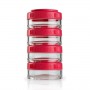 Контейнер спортивний BlenderBottle GoStak 4*40ml Red, ORIGINAL R145190