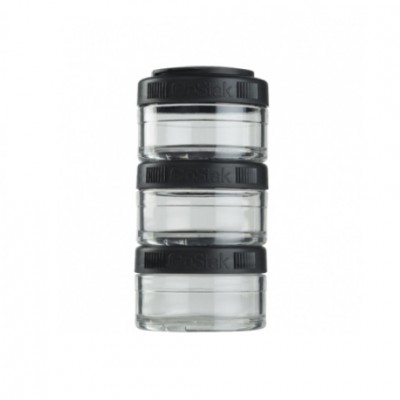 Контейнер спортивный BlenderBottle GoStak 3х60 Black, ORIGINAL R145335