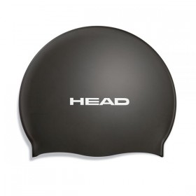 Шапочка для плавання HEAD Silicone Flat single color pearl (Чорний) 455003.bk