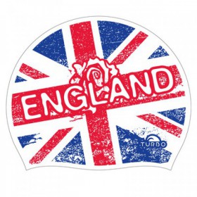 Шапочка для плавання Turbo England Silicone 9701881-003 Bianco Unica (4423)