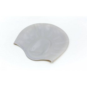 Шапочка для плавання Swim c об'ємними вушками для довгого волосся Onesize Grey