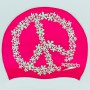 Шапочка для плавання SPEEDO SLOGAN PRINT (силікон, рожевий-м'ятний)