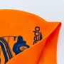 Шапочка для плавання SPEEDO SLOGAN PRINT (силікон, оранжевий-синій)