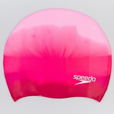 Шапочка для плавання SPEEDO MULTI COLOUR (силікон, малиновий)