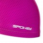 Шапочка для плавання дитяча Spokey Trace Junior (922550), тканинна, малинова Універсальний