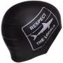 Шапочка для плавання MadWave RESPECT reversible M055024 Матеріал: Силікон Розмір: Безрозмірна. Колір: Чорний-білий