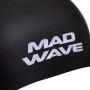 Шапочка для плавання MadWave RESPECT reversible M055024 Матеріал: Силікон Розмір: Безрозмірна. Колір: Чорний-білий