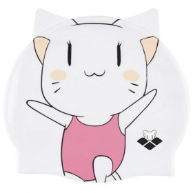 Шапочка для плавання Arena Friends Kids Silicone Cap біла 003803-910