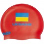 Шапочка для басейну Head Silicone Flat Ukr (червоний) (455493.RD)