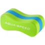 Колобашка для плавання Aqua Speed Junior 3 layesr Pullbuoy 20 x 8 x 10 cм 7308 Зелена з блакитним (149-04)