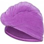 Рушник для волосся Aqua Speed HEAD TOWEL 7340 (146-09) 25 х 65 см Фіолетовий (5908217673404)