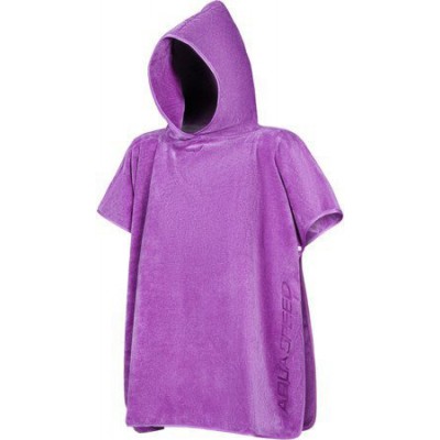 Рушник пончо Aqua Speed KID'S PONCHO дитячий 7337 (145-09) 80 х 140 см Фіолетовий (5908217673374)