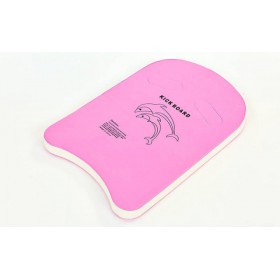 Дошка для плавання EVA (45x30x3,5см рожева)