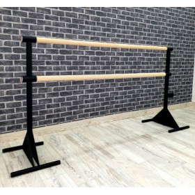 Балетний станок переносний посиленний чорний 2000мм