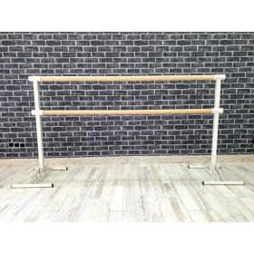 Станок балетний переносний посилений білий антик 2500 мм