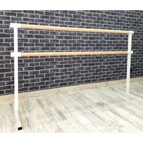 Балетний станок легкий переносний білий антик 2000мм