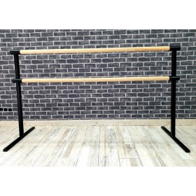 Станок балетний переносний легкий чорний 2000мм.