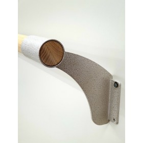 Станок балетний стіновий люкс білий 2000 мм