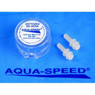 Беруші Aqua Speed Christmas 3818 (154) Уні OSFM Прозорі (5908217638182)