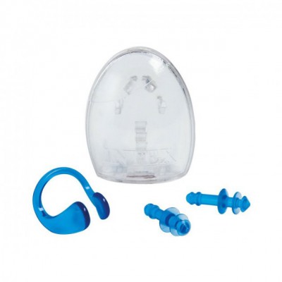 Затискач для носа та беруші Intex 55609 Ear Plugs & Nose Clip Combo Set