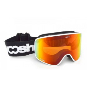 Гірськолижна маска Woosh Унісекс колір White лінзи Orange