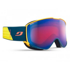 Маска гірськолижна Julbo Alpha yellow/blue cat.3 blue