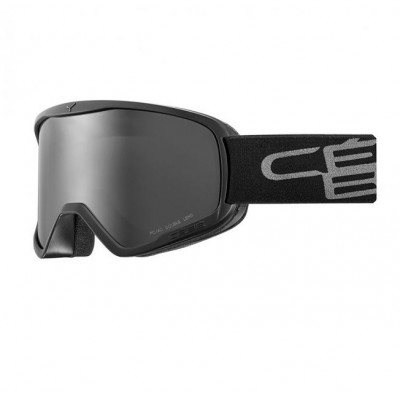 Маска гірськолижна Cebe Striker S3 Full Black Grey / Grey Ultra Black