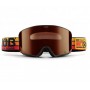 Маска гірськолижна BOB Caution! S3 Black/Brown Lens GOG-026-T