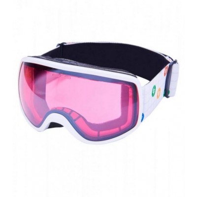 Маска гірськолижна Blizzard 963 DAO Uni white, 1 rosa, silver mirror (963020)