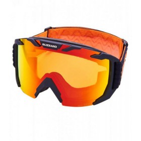 Маска гірськолижна Blizzard 925 MDAZWO Uni black matt, 2 orange, red REVO SONAR (925520)