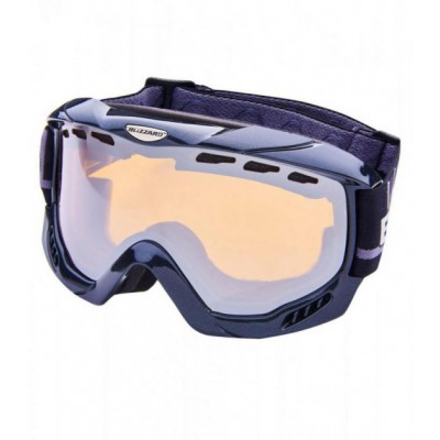 Маска гірськолижна Blizzard 911 MDAVZFO Uni black metallic, 23 amber, silver mirror (911532)