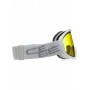 Маска гірськолижна Cebe Razor M S1 White/Yellow Flash Mirror