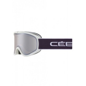 Маска гірськолижна Cebe Striker M Violet White/Amber Flash Mirror
