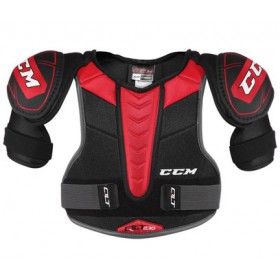 Нагрудник CCM QUICKLITE 230 JR підлітковий, Розмір M, чорний/червоний, QLT230SHO-JR-M