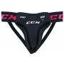 Черепашка CCM Pro Jock Strap SR доросла, Strap, чорний/червоний, JOCK-STRAP