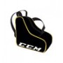 Сумка для ковзанів CCM Skate Bag, Розмір 15,5'x12'x8.5', чорний/жовтий, CCMSKATEBAG-BY