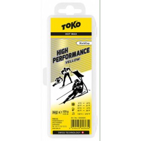 Парафін з високим вмістом фтору Toko, High Performance yellow 120 g
