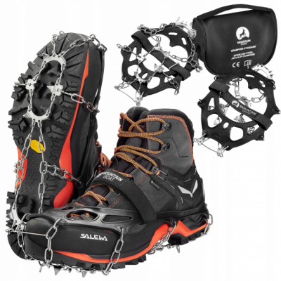 Льодоходи (кригоступи) на взуття Mountain Goat Standard 9 Nails MG0003 Size L