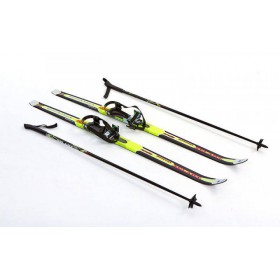 Лижний набір Snowscape SK-1883-130см жовтий