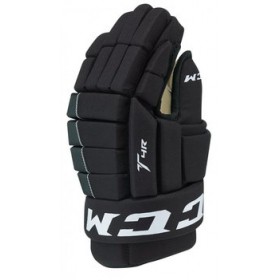 Краги CCM TACKS 4R JR підліткові, Розмір 12', чорний, 4R-JR-B-12