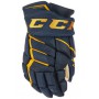 Краги CCM JETSPEED FT390 SR дорослі, Розмір 15', синій, золотий, JS390-SR-NG-15