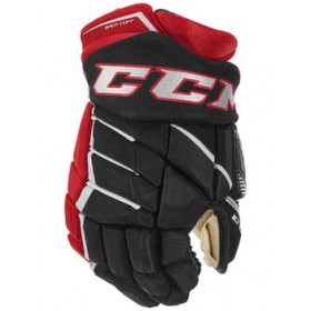 Краги CCM JETSPEED FT390 JR підліткові, Розмір 12', чорний/червоний, JS390-SR-BR-12