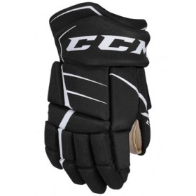 Краги CCM JETSPEED FT350 SR дорослі, Розмір 15', чорний/білий, JS350-SR-BW-15