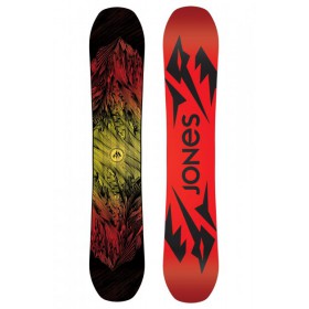 Сноуборд Jones Twin Mountain 19/20 154 Червоний-Жовтий