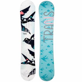 Сноуборд TRANS FR Flat rocker 147 white