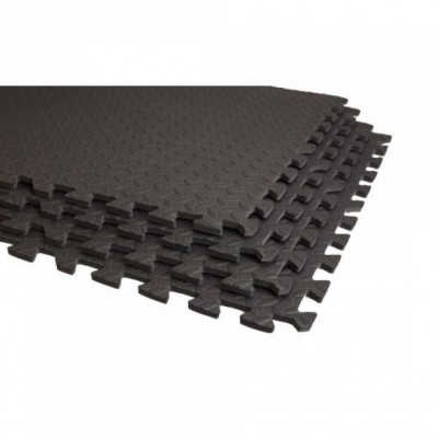 Килимок під тренажер LiveUp Eva Inter-Lock Mat 60х60х1,2 см (LS3259) Black