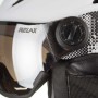 Шолом гірськолижний Relax Prevail Visor M White-Black (SKL35-239123)